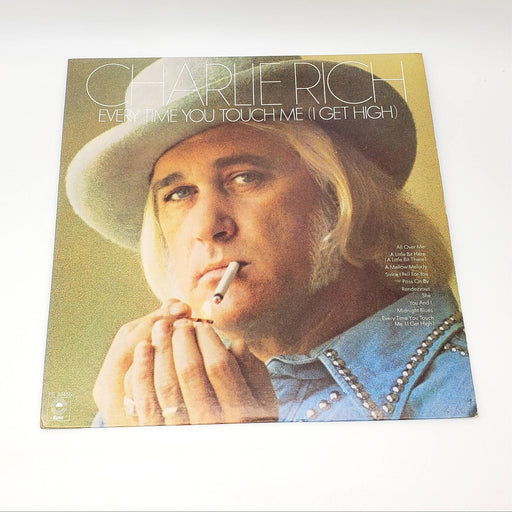 Charlie Rich Every Time You Touch Me I Get High LP Record Epic 1975 & Pic Sleeve 1