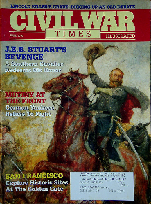 Civil War Times Magazine May/June 1995 Vol XXXIV 2 J.E.B Stuart Revenge 1