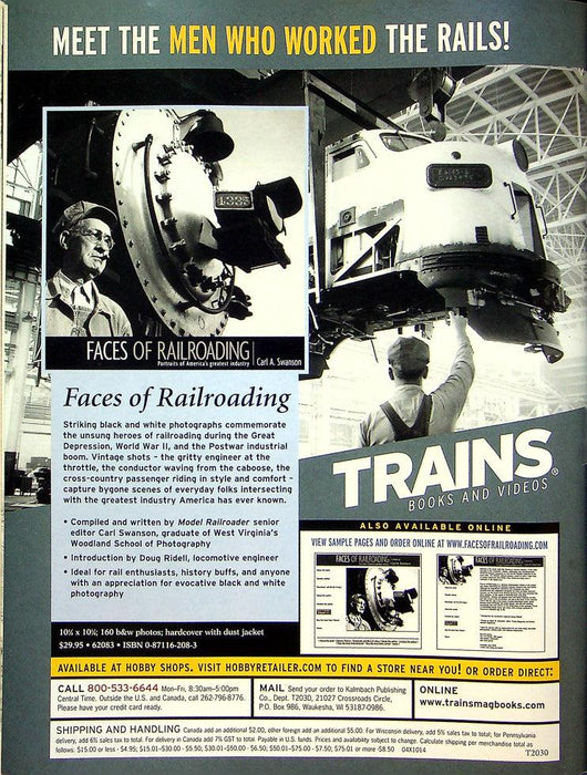 Trains Railroading Magazine August 2004 Horseshoe Curve, 150 Years Cover Sticker