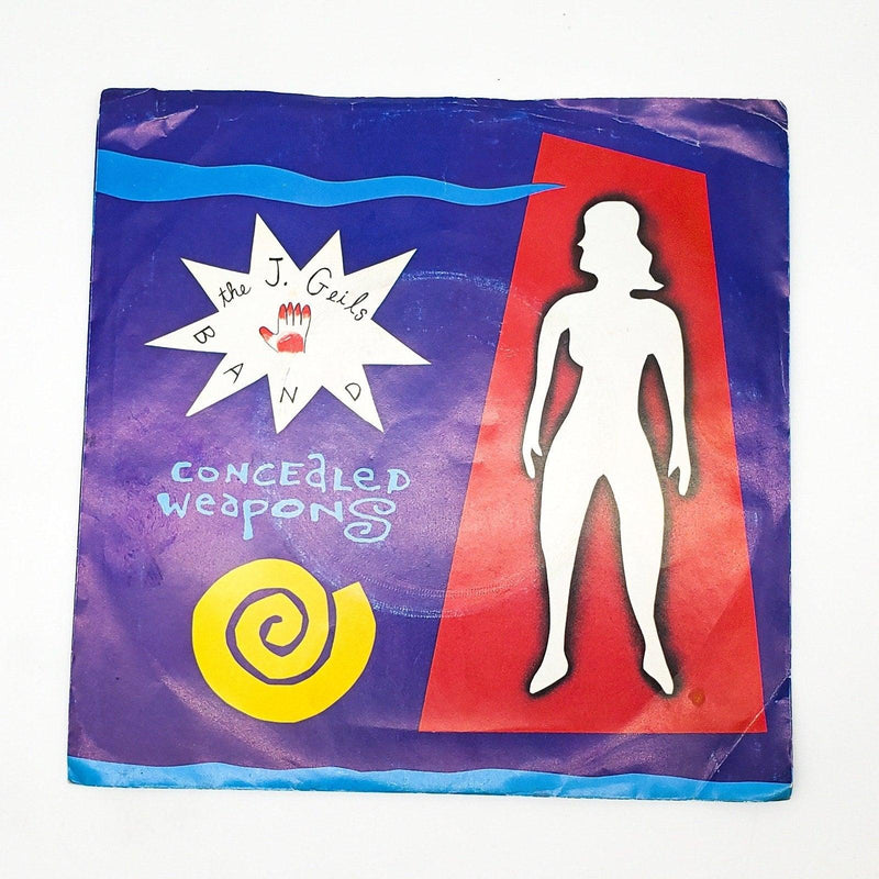 The J. Geils Band Concealed Weapons 45 RPM Record EMI America 1984 B-8242 1