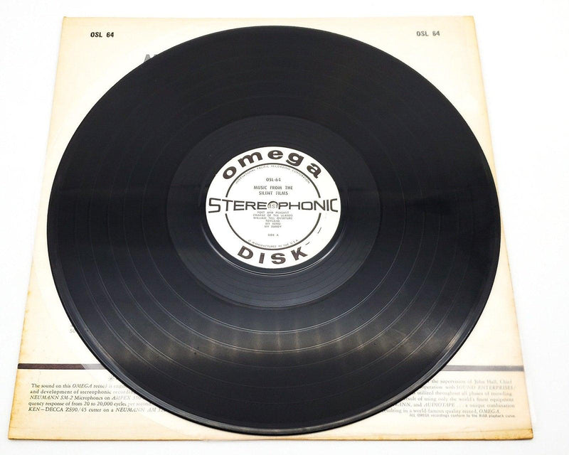 Mike Di Napoli Music From The Silent Films 33 RPM LP Record Omega Records 3