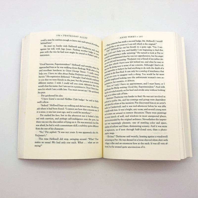 Pentecost Alley Paperback Anne Perry 1996 Victorian England Women Detective 8