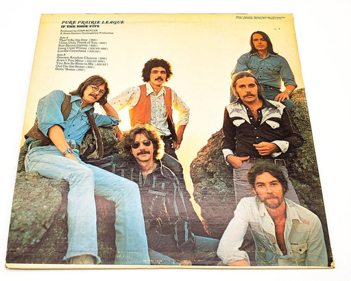 Pure Prairie League If The Shoe Fits 33 RPM LP Record RCA 1976 2