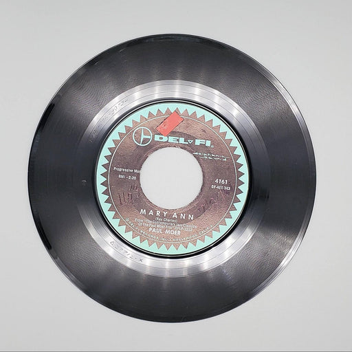 Paul Moer I Love Paris Single Record Del-Fi Records 1961 4161 2