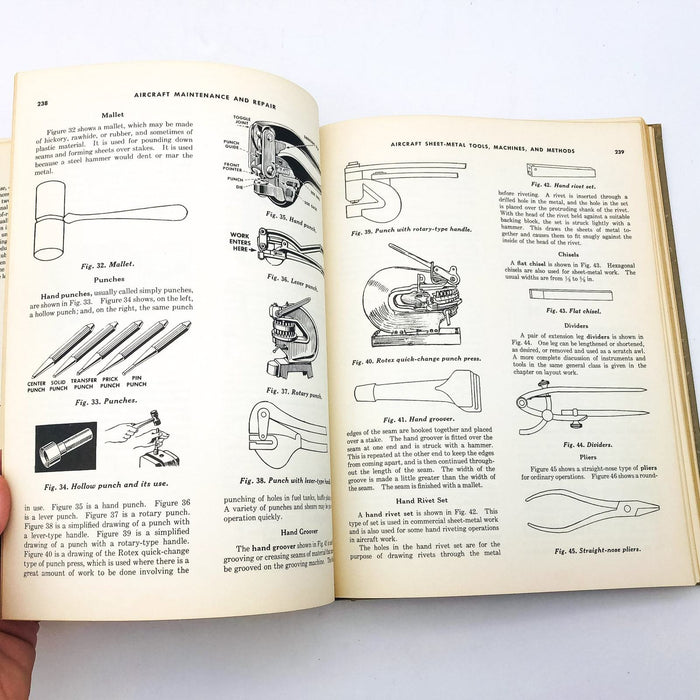 Aircraft Maintenance and Repair HC Northrop Aeronautical Institute 1955 Revised 9