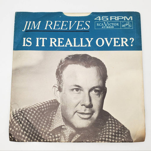 Jim Reeves Is It Really Over? Single Record RCA Victor 1965 47-8625 1