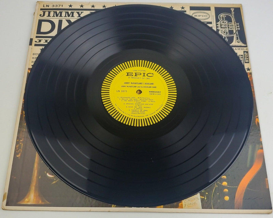Jimmy McPartland And His Dixielanders Dixieland 33 RPM LP Record Epic 1957 4