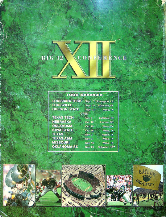 1996 Baylor Bears Football Media Guide