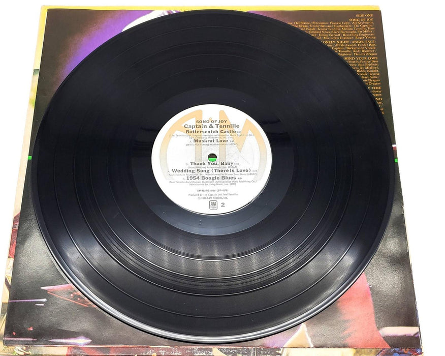 Captain And Tennille Song Of Joy 33 RPM LP Record A&M 1976 SP-4570 8