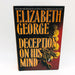 Elizabeth George Book Deception On His Mind Hardcover 1997 1st Edition Signed 1