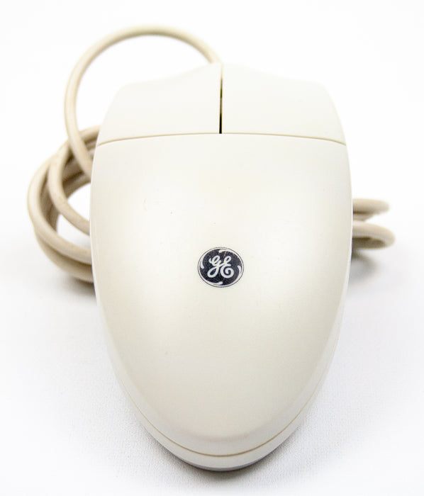 Vintage GE: 2 Button Rollerball Mouse - PS/2 , Model 97924, Revision 2 | WORKS!