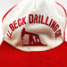 Vintage Oil Drilling Trucker Hat Cap Snapback L. L. Beck Ravenna Ohio Newco Made 2