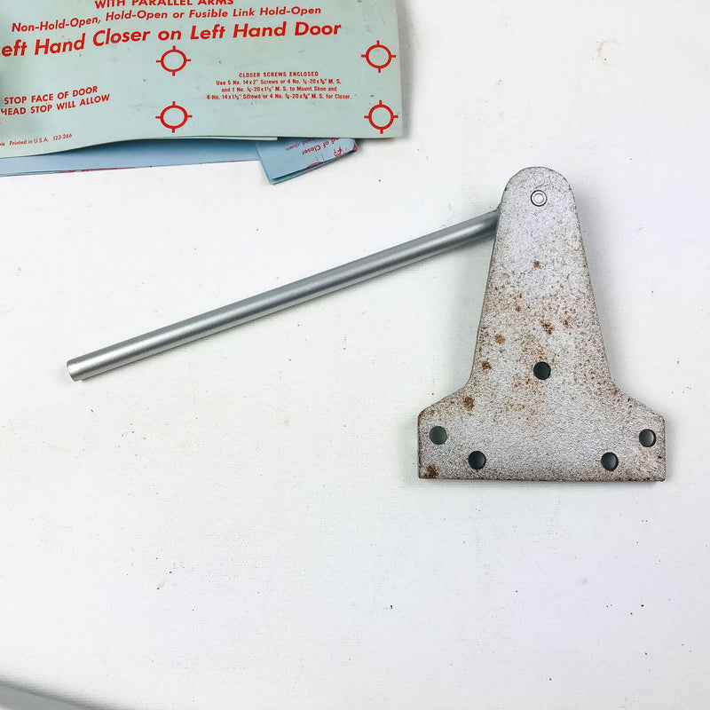 LCN Size B C Potbelly Closer Arm PAR REG NH ALUM Parallel Mount Regular Non-Hand