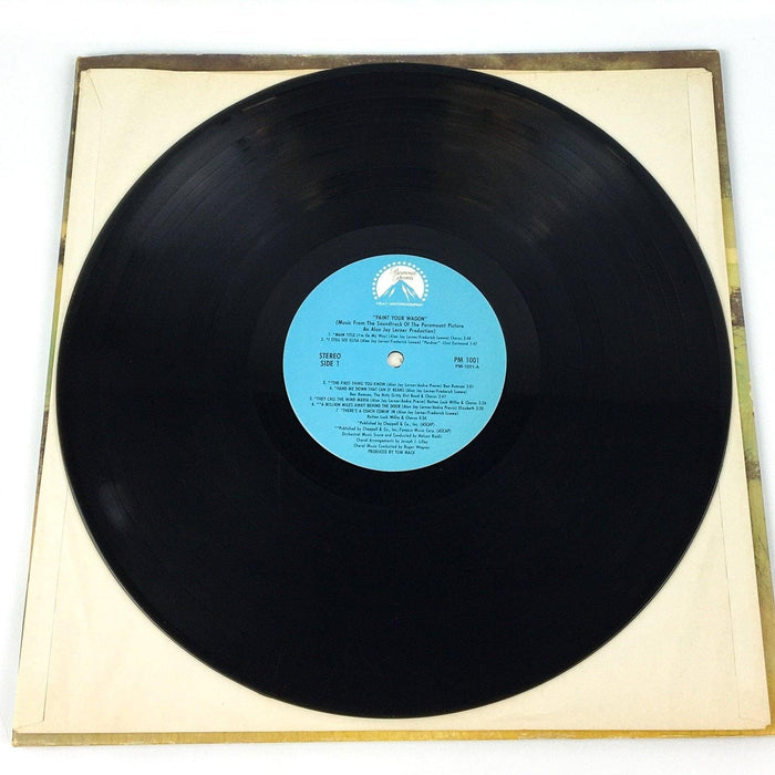 Various Paint Your Wagon Record 33 RPM LP Paramount Records 1969 Gatefold 5