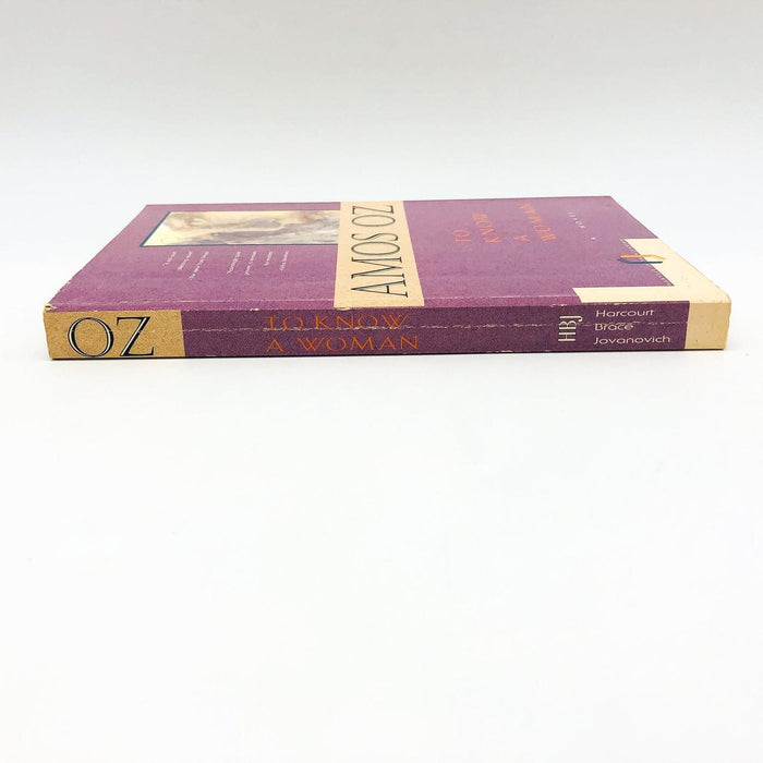 To Know A Woman Paperback Amos Oz 1991 Israeli Secret Service Tel Aviv Aging 3