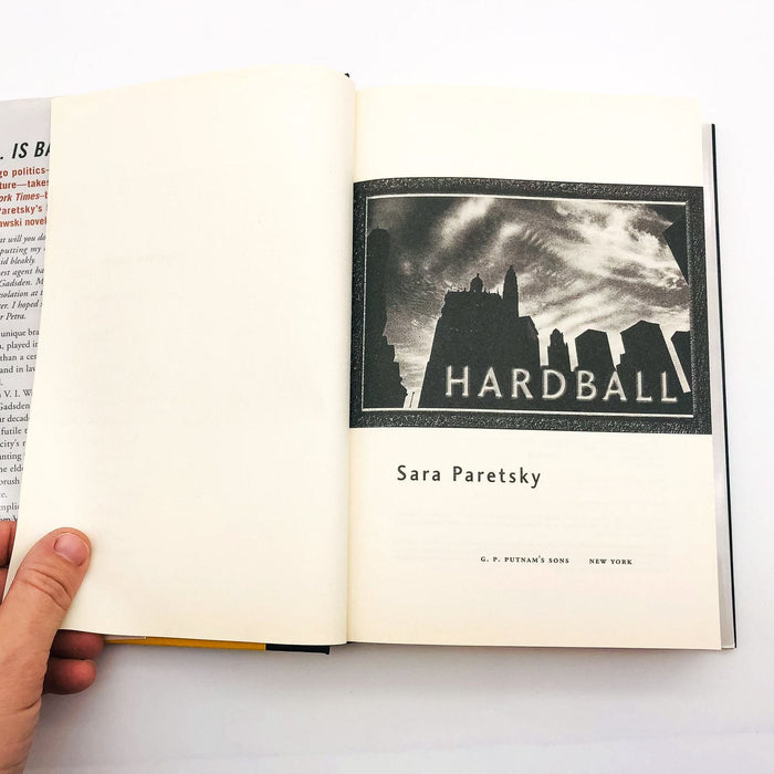 Hardball HC Sara Paretsky 2009 Warshawski Private Investigator Crime 1st Edition 7