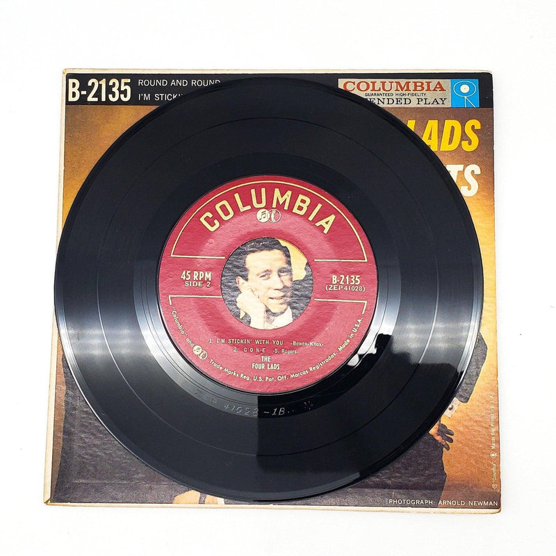 The Four Lads Sing Four Hits 45 RPM EP Record Columbia B-2135 4