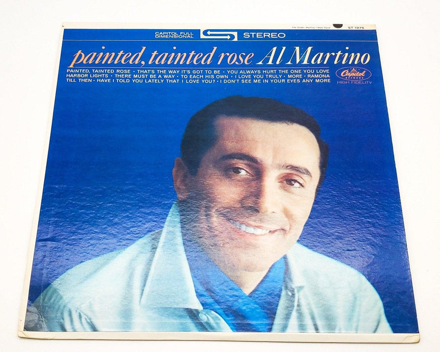 Al Martino Painted, Tainted Rose 33 RPM LP Record Capitol Records 1963 ST 1975 1