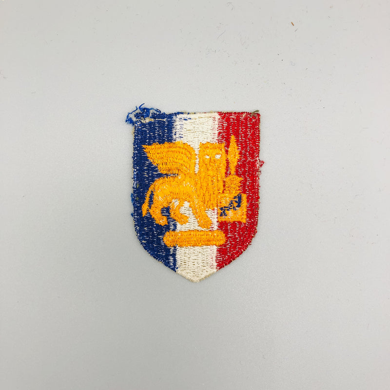 WW2 US Army SETAF Patch Southern European Task Force SSI Cut Edge No Glow