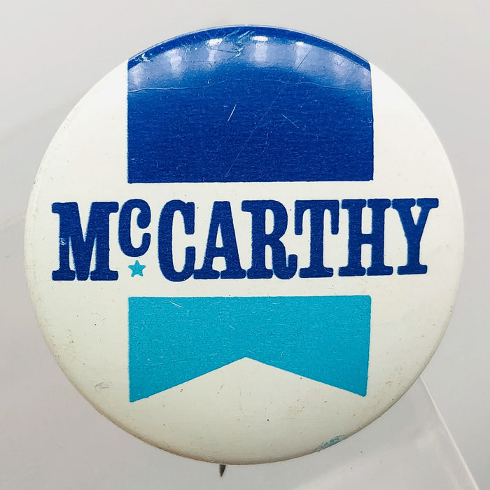 McCarthy Button Pin 1.31" Vintage Political Campaign US Senator Eugene E. Horn 3