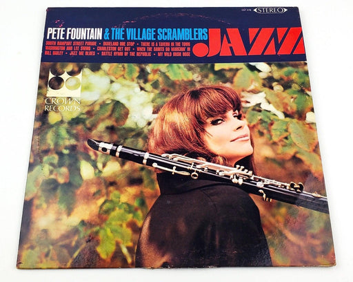 Pete Fountain & The Village Scramblers Jazz 33 RPM LP Record Crown 1966 1