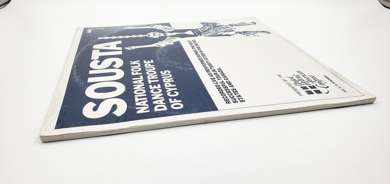 National Folk Dance Troupe Of Cypus Sousta 33 RPM 2x LP Record 1976 NEW SEALED 3