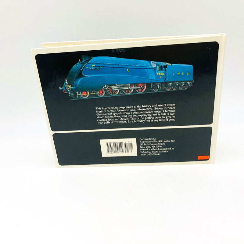 Steam Locomotives A Three Dimensional Book Hardcover Keith Moseley 1989 1st Edit 3