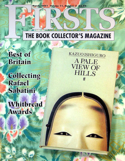 Firsts Magazine March 2001 Vol 11 No 3 Collecting Rafael Sabatini 1