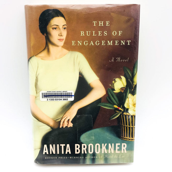 The Rules of Engagement Hardcover Anita Brookner 2003 Female Friendship Ex Libra 11