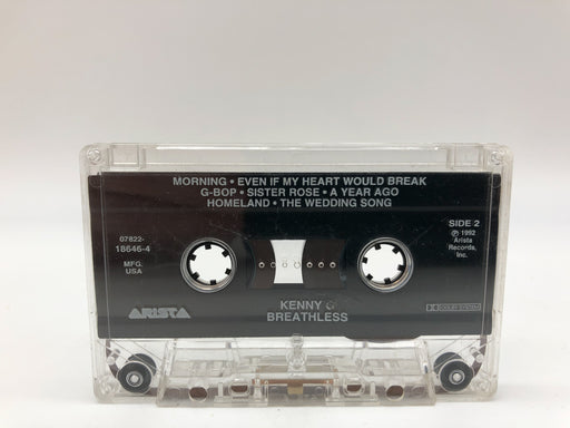 Breathless Kenny G Cassette Album Arista 1992 NO CASE 2