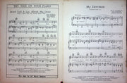 My Devotion Sheet Music Roc Hillman Johnny Napton 1942 Piano Vocal Chord Song 2