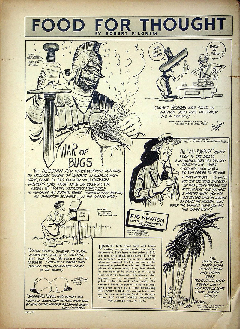 The Family Circle Magazine August 1 1941 Walter Pidgeon Greer Garson 3