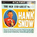 Hank Snow The Old And Great Songs Record 33 RPM LP CAS 836 RCA 1964 1