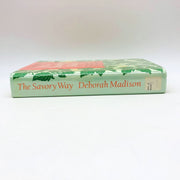 The Savory Way Hardcover Deborah Madison 1990 1st Edit Ex Libra Greens Cookbook 3