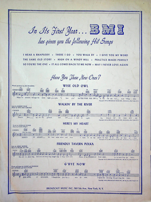 My Sister and I Sheet Music Hy Zaret Whitney Kramer 1941 Piano Vocal Song 2