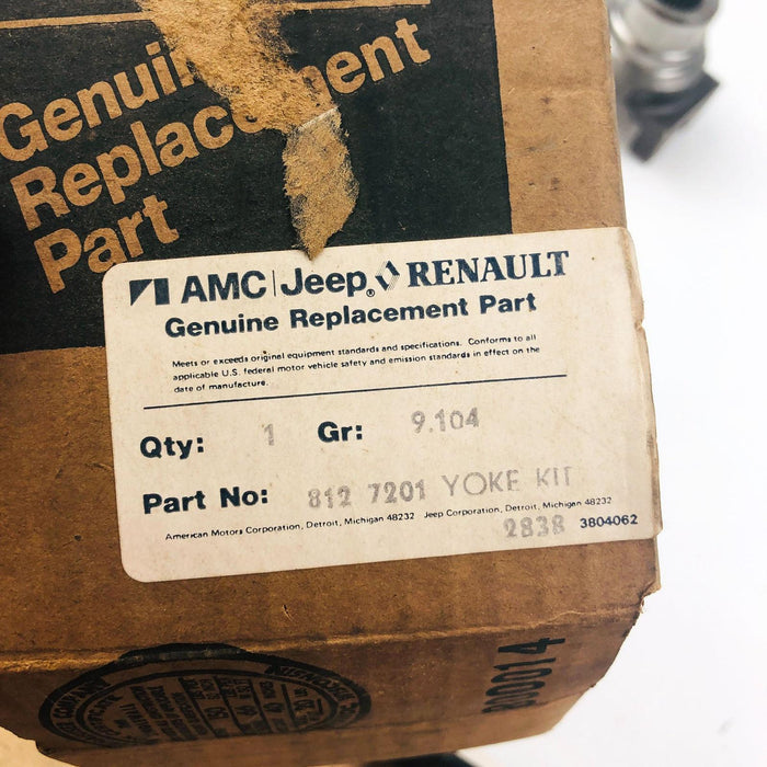 AMC Jeep 8127201 Pinion Yoke Kit Genuine OEM New Old Stock NOS