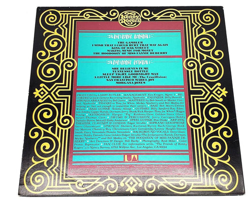 Kenny Rogers The Gambler 33 RPM LP Record United Artists 1978 UA-LA934-H Copy 1 2