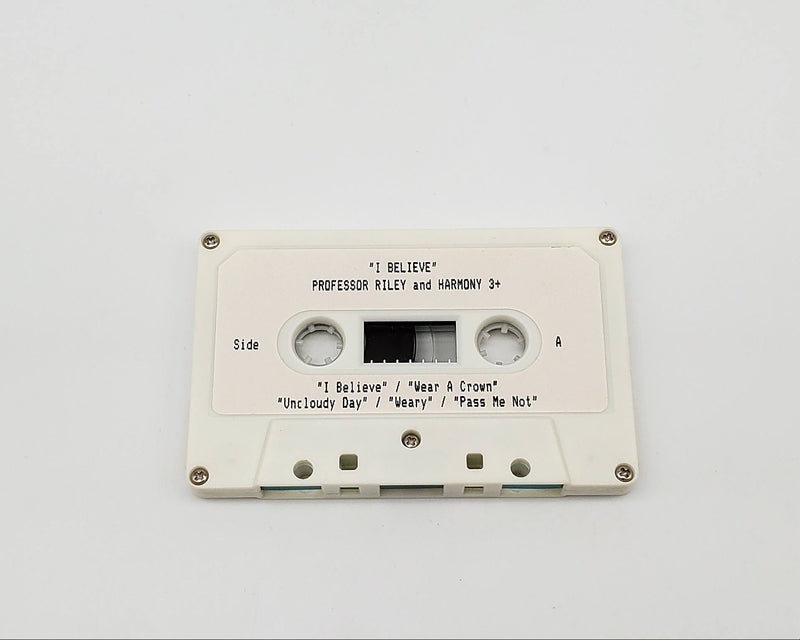 Robert Riley And The Harmony 3+ I Believe Cassette Tape Album Not On Label 1