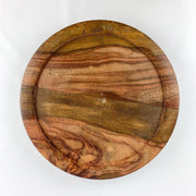 Vintage Carved Wood Collapsible Basket Trivet Saudia Arabia 9