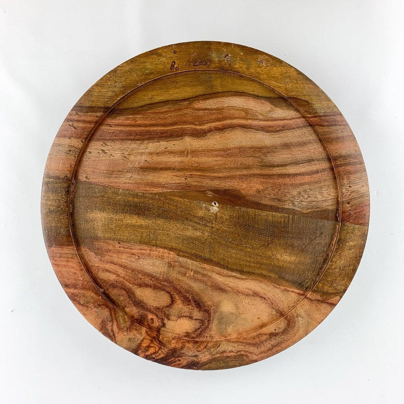 Vintage Carved Wood Collapsible Basket Trivet Saudia Arabia 9