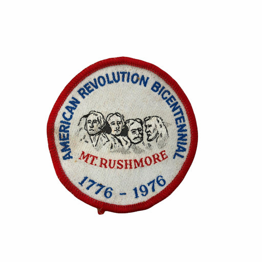 Boy Scouts BSA Mt. Rushmore Patch American Revolution Bicentennial 1776-1976 2
