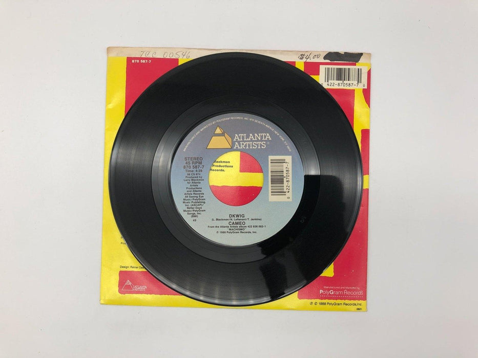 Cameo You Make Me Work Record 45 RPM 7" Single 870 587-7 Atlanta Artists 1988 4