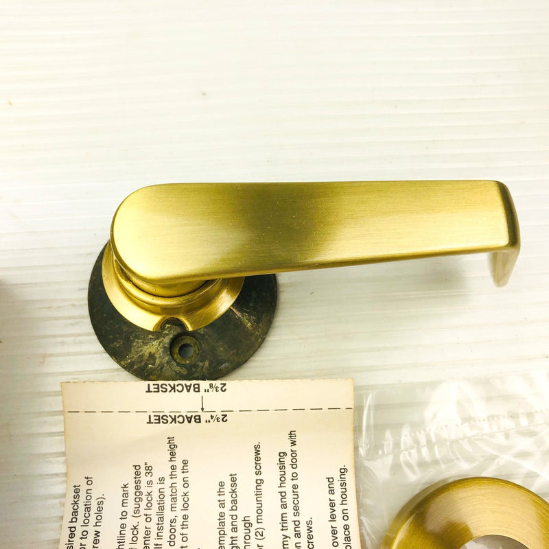 Schlage 3354071S Single Dummy Trim Door Knob Lever S170 Saturn 606 New Old Stock 5