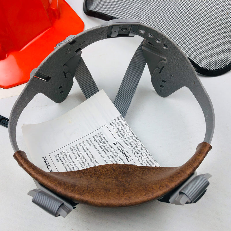 Bilsom Safety Cap Hard Hat Face Shield Pro System Bullard 5100-Noble Missing