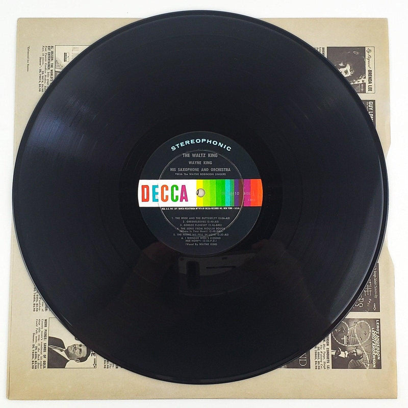 Wayne King The Waltz King Record 33 RPM LP DL74410 Decca 3