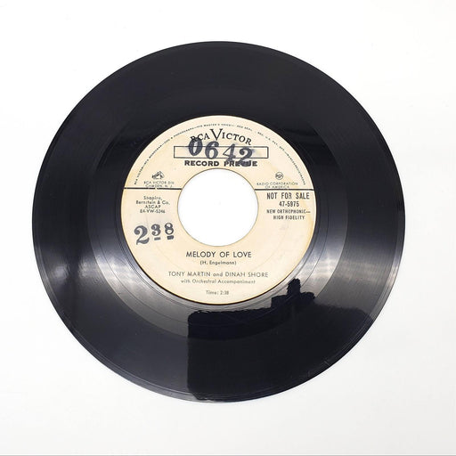 Tony Martin Melody Of Love Single Record RCA Victor 1955 47-5975 PROMO 1