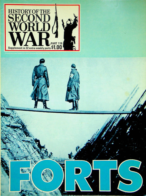 History Second World War WW2 Magazine 1975 Part 116 Forts Germanys Weapons 1