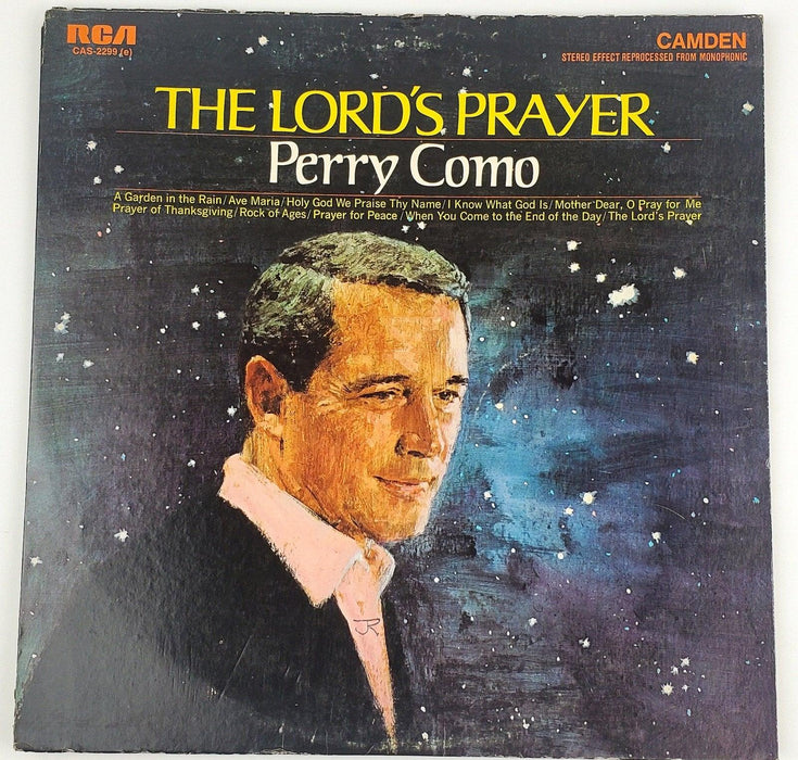 Perry Como The Lord's Prayer Record 33 RPM LP CAS-2299 Camden 1969 1