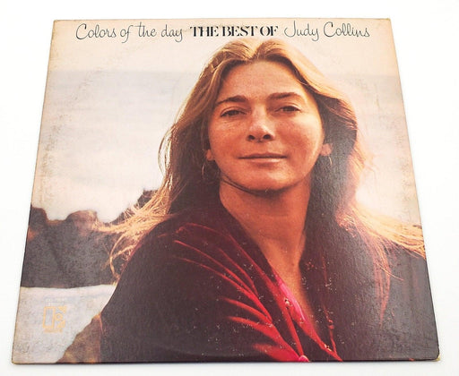 Judy Collins Colors Of The Day The Best Of 33 LP Record Elektra 1972 w/ Poster 1