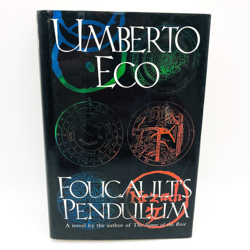 Foucault's Pendulum Hardcover Umberto Eco 1989 Knights Templar Hoax 1st Edition 1